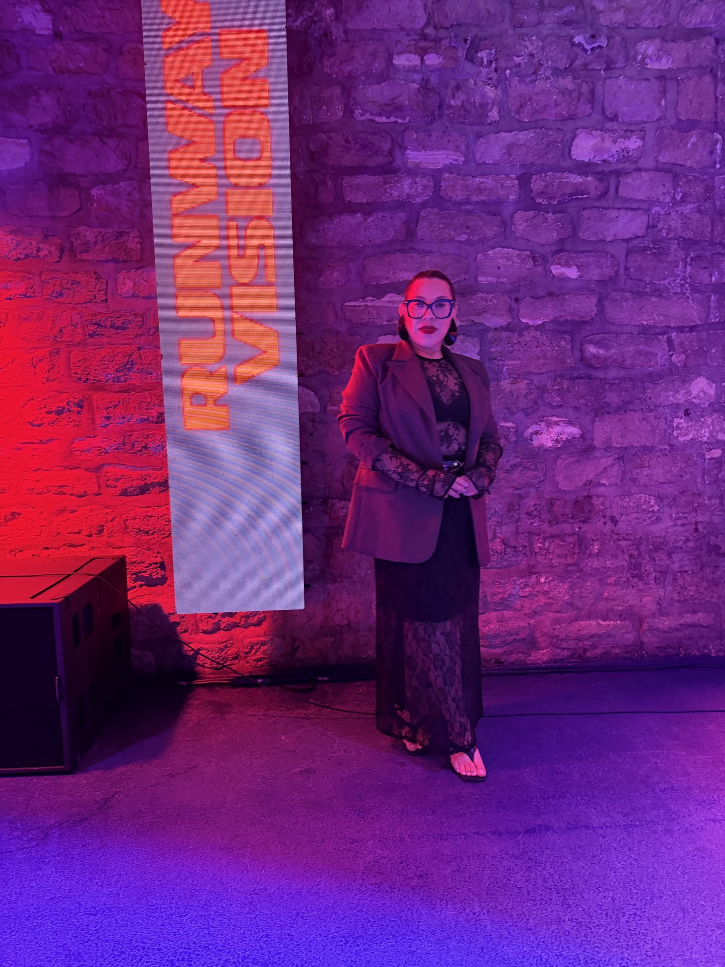 Cris Ferrari no Runway Vision, em Paris